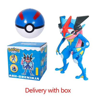 Original Pokemon Figure Ball Pokeball Eevee Blastoise Venusaur Charizard Pikachu Mewtwo Gyarados Elf Monster Toy for Child Gift