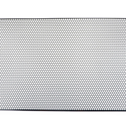 100x33cm Aluminium Racing Car Bumper Grille Grill Mesh Net Vent BlackTuning Universal Protector Caravan Camper Home Garden