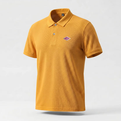 Men's 100% Cotton Polo Shirt -2026 Summer Fashion Casual Short Sleeve, Breathable Lapel Tee，27 Colors, Ideal for Golf and Sports