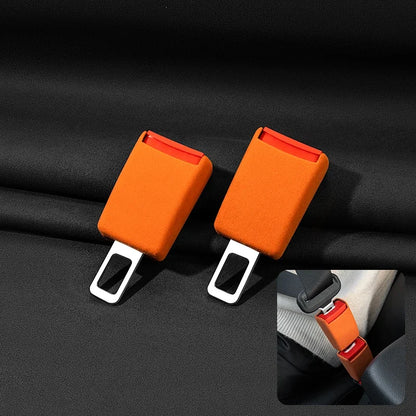 1Pcs Car Seat Belt Clip Extender Safety Seatbelt Lock Buckle Plug Thick Insert Socket Extender Safety  For Tesla Porsche