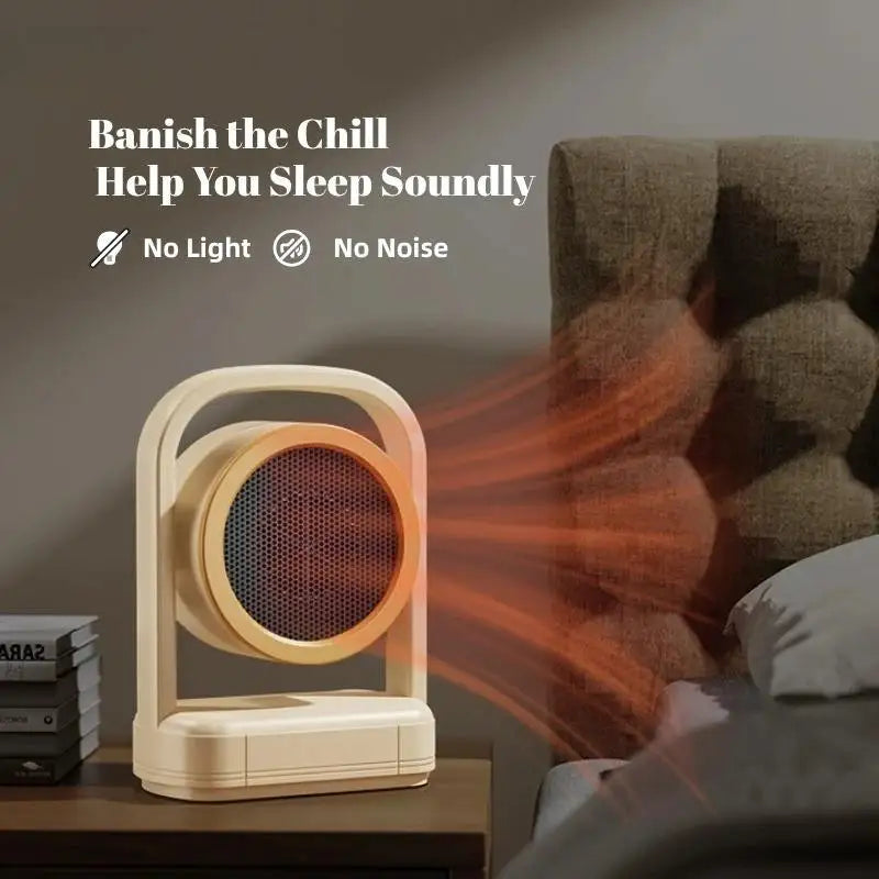 New Home Desktop Fast-Heating Fan Heater, Bedroom Energy-Saving Heater, Portable Electric Heater