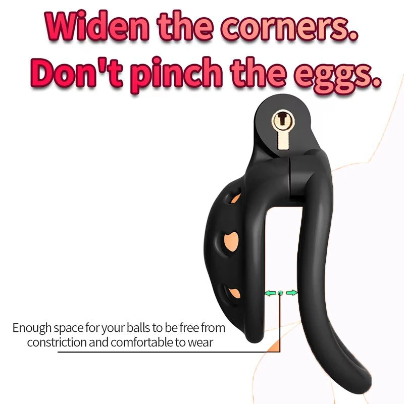 Chastity Cage Penis Ring Cock Cage Fetish Sissy BDSM Sex Toys for Men Gay Adult Fetish Gear Male Urethral Train Chastity Device