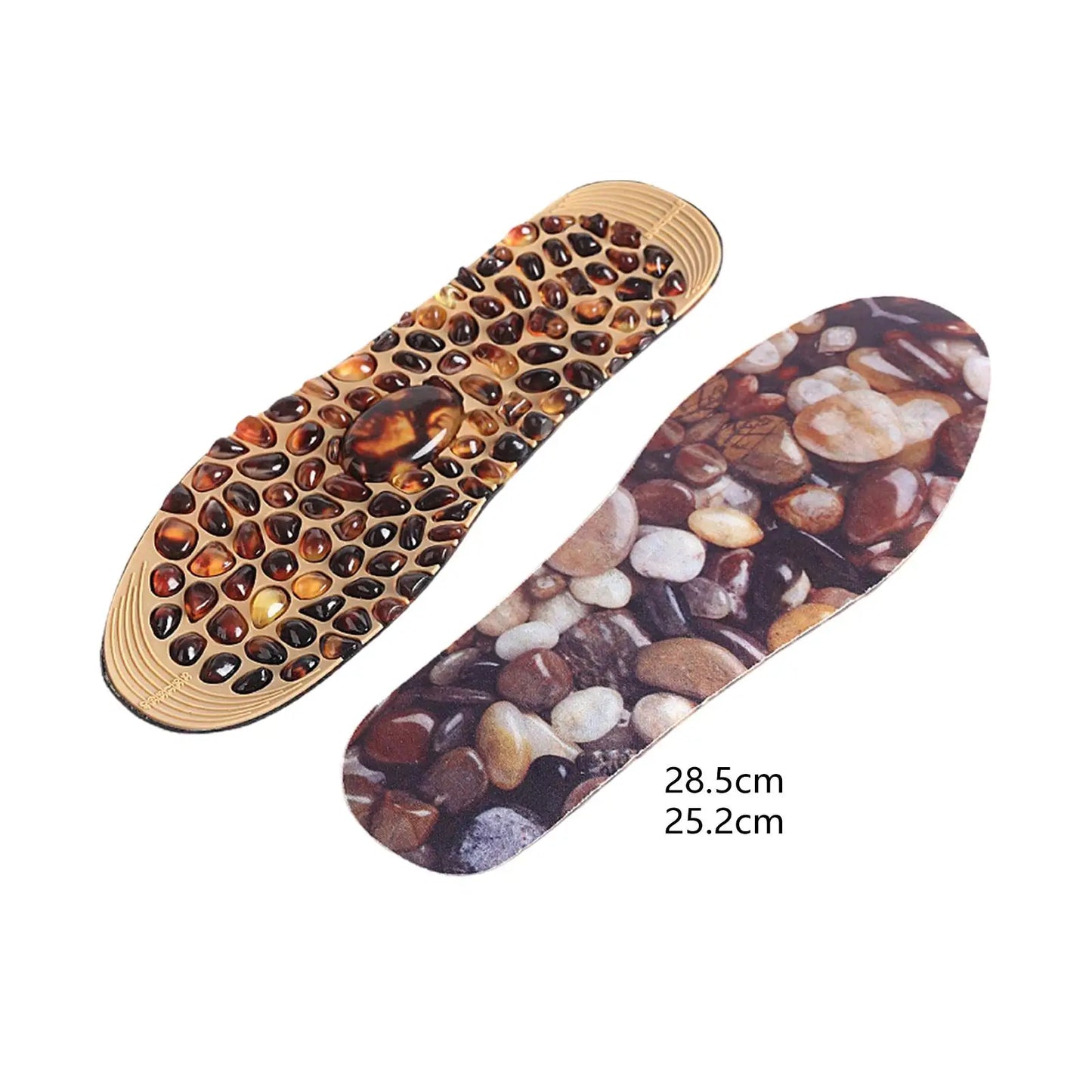 Faux Cobble Insole Breathable Can Be Cut Massage Insole Shoes Inserts Massage Foot Pad for Sandals Slipper Men Women