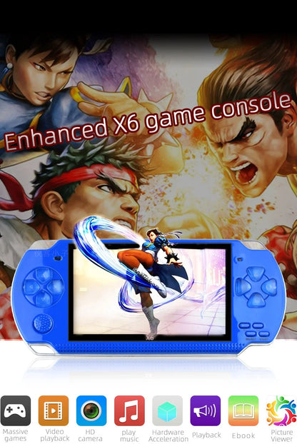 Psp 3000 X6 Consola 12 Types Of Simulators 10000 Arcade Games Retro Retro Arcade Console 4.3inch Ips Screen Video Game Toy Gift