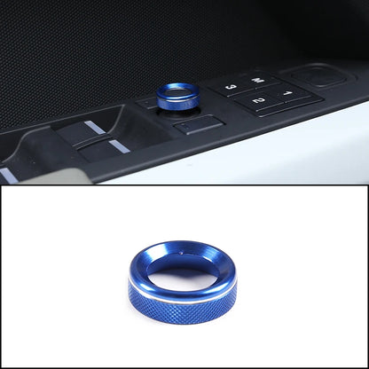 cheya Car central control air conditioner volume knob decorative cover For Land Rover Defender 110 2020+ Aluminum accessories