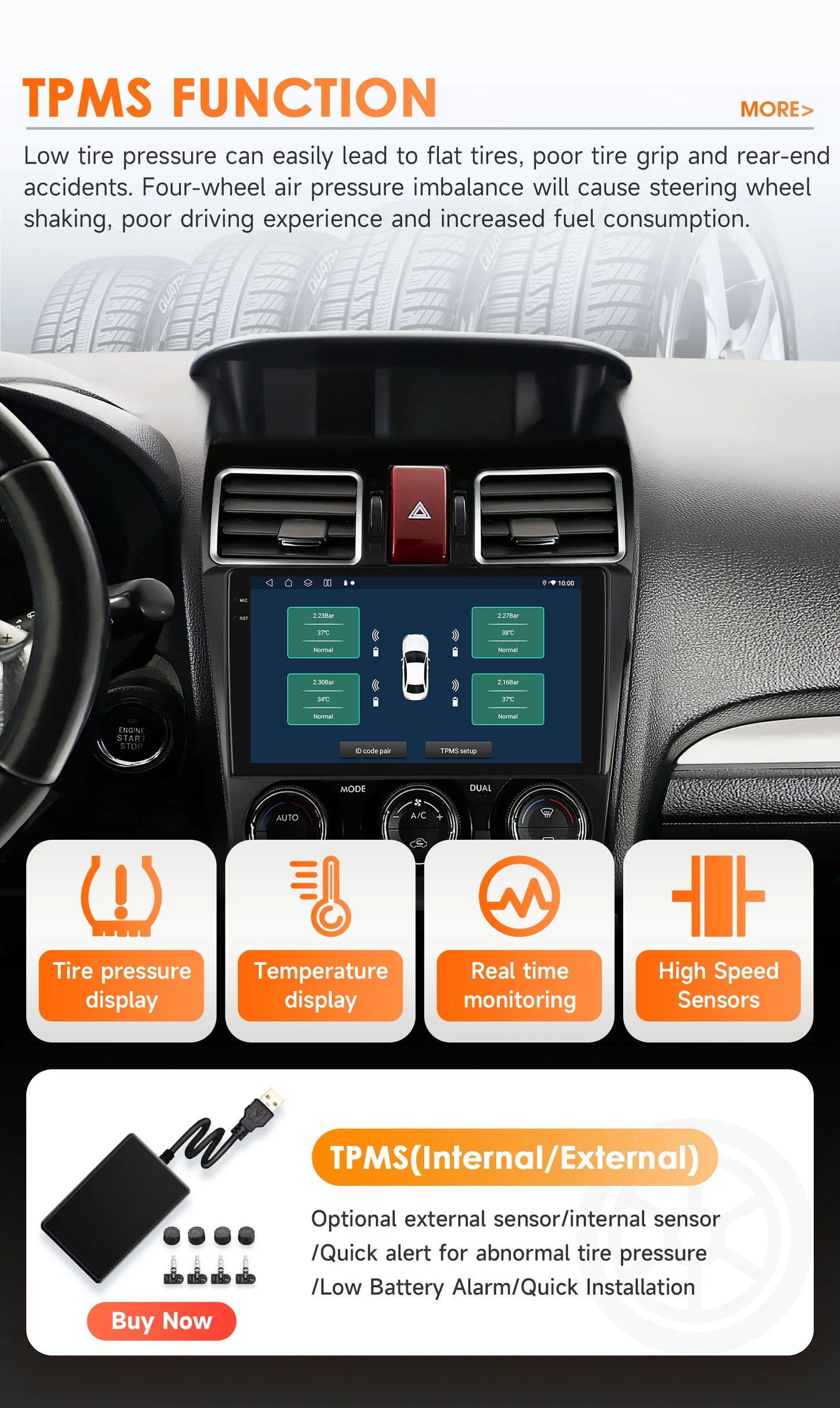 Hizpo Car Intelligent Systems For Subaru Forester WRX and STI XV Crosstrek Impreza 2015 2016 - 2018 Stereo GPS Navi 2din Carplay