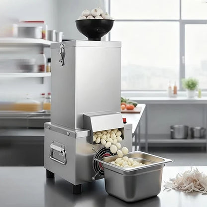 Commercial Garlic Peeler Machine Electric Skin Remover Stainless Steel Home Use Grain Fast Peeling Separator for Restaurant