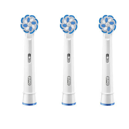 Oral B Sensitive Clean Replacement Toothbrush Heads for Electric Toothbrush EB60 Gentle Teeth Cleaning Original Toothbrush Heads