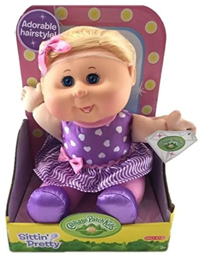 Cabbage Patch Kids Doll Special Sparkle Edition New Fashion Rainbow Garden Sittin Pretty Holiday Helpers Berry Holiday Girl Toys