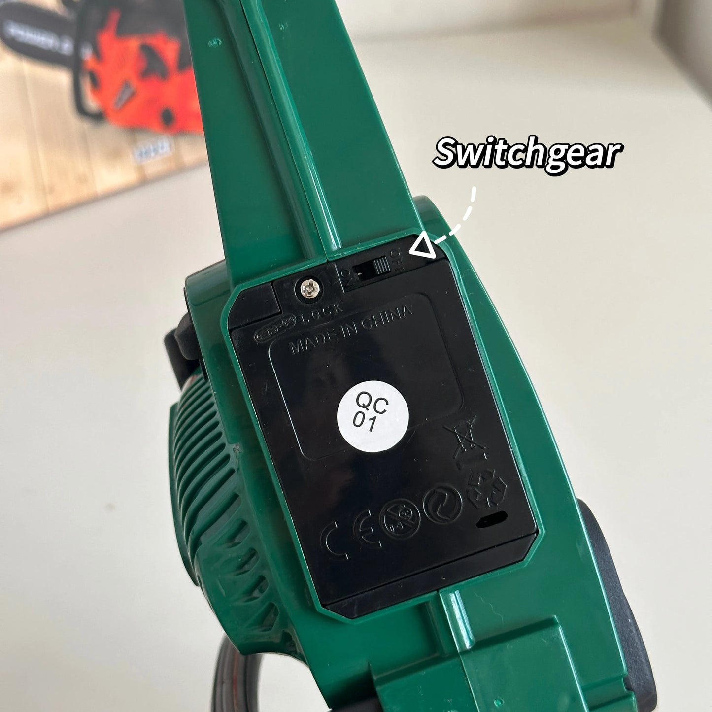 Simulated Logging Chainsaw Toy, Children's Pretend Play Tool, Outdoor Chainsaw Toy Tool Set