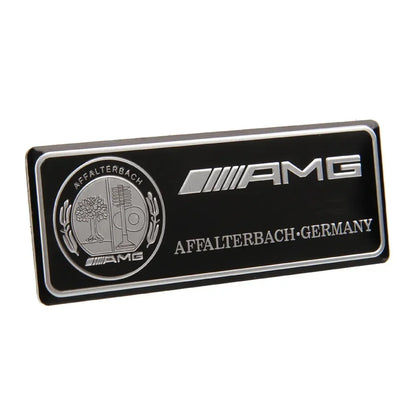 80x30mm car metal AMG badge sticker for Mercedes-Benz W203 W204 W205 W210 W211 W212 W463 W464 W164 W176 CLA CLS GLA decorate