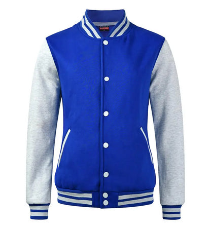 Winter Fashion Button-down Versatile Multi-color Street Style Baseball Jacket Custom Printing Company Logo Men's Bomber Jacket