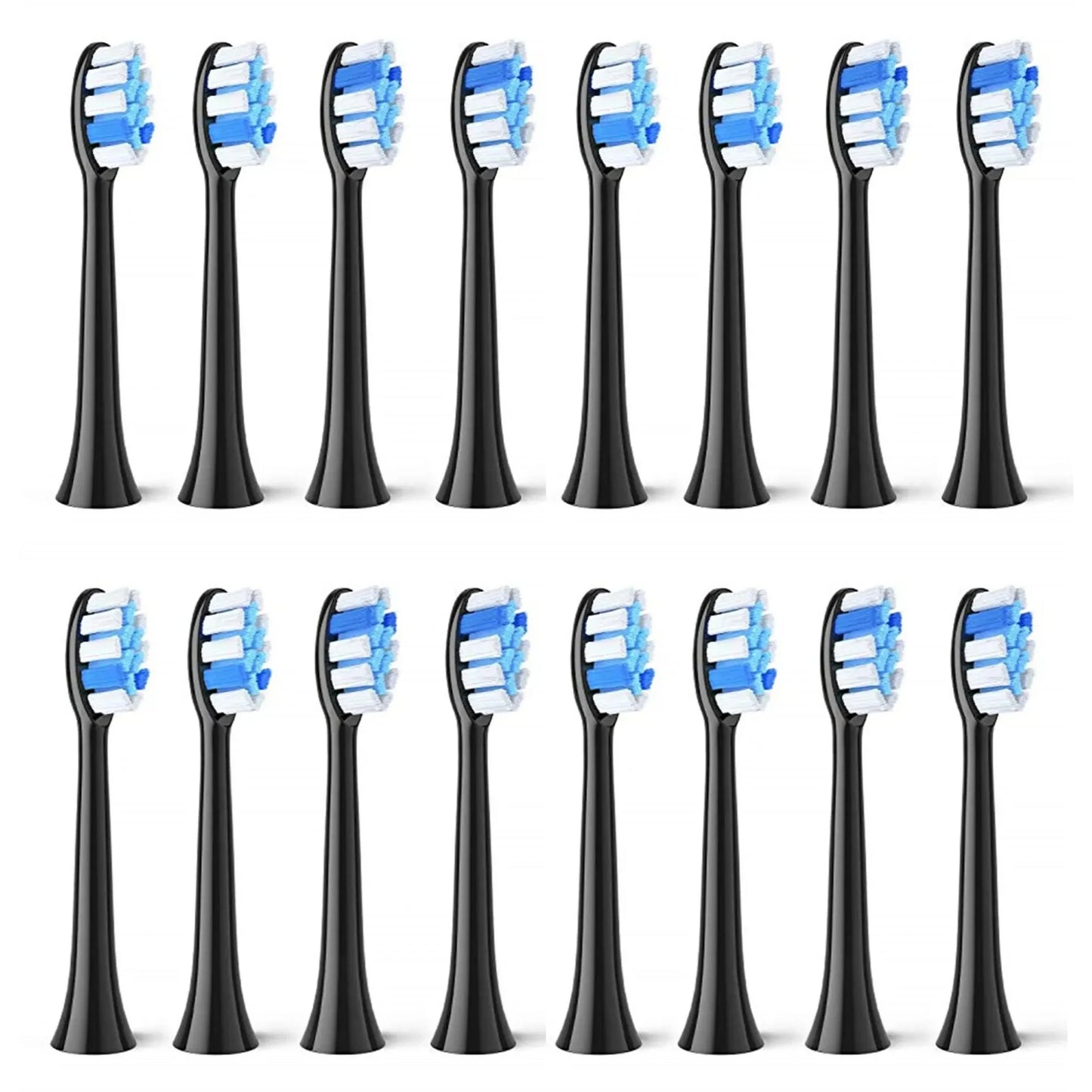 Fairywill P11 T9 P80 Electric Toothbrush Heads Compatible with Fairywill P11 T9 P80 Electric Toothbrush，4/8/16pcs