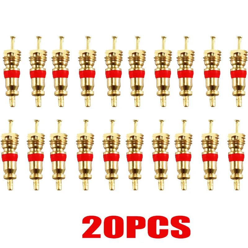 Copper Tire Valve Core Remover Installer Tool Kit Car Motorcycle Bicycle Tyre Repair Set Air Valve Stem Core Removal Screwdriver