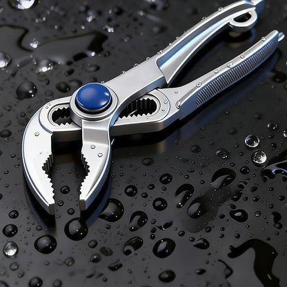 Durable Pipe Plier Wrench Mini Portable Multi-functional Water Pipe Clamp Adjustable Tool For Narrow Space Plumbing & Repairs