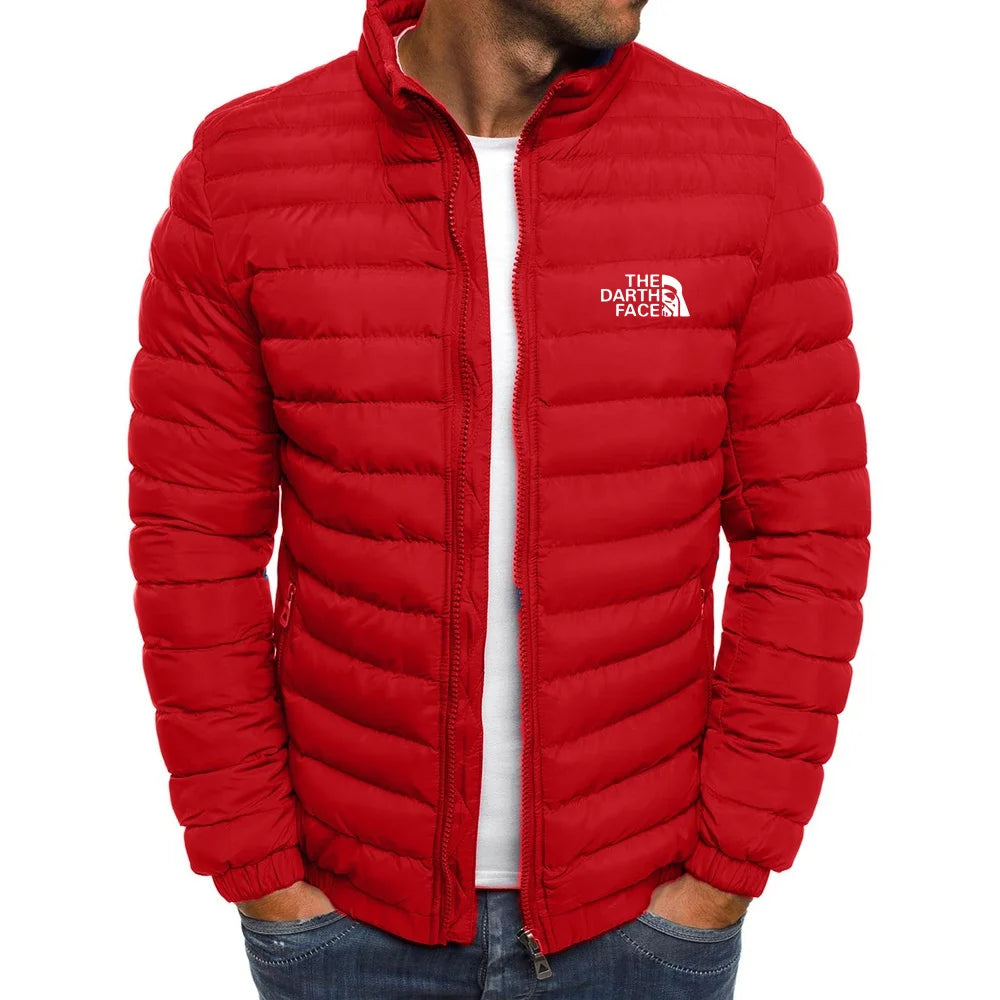 Thick Men New Warm Parka Jackets Winter Casual Men's Outwear Coats Solid Stand Collar Male Windbreak Cotton Padded Down Jacket