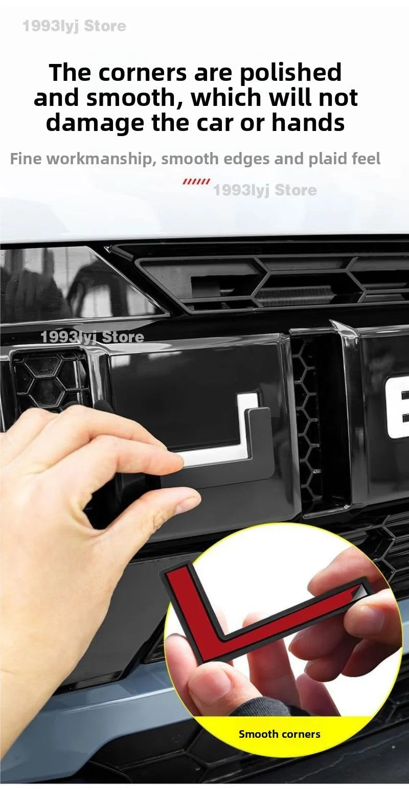 For Chery Jetour Traveller T2 Styling Plastic Rear Emblem Front Grille Badge High-end Decals Auto Exterior Decoration