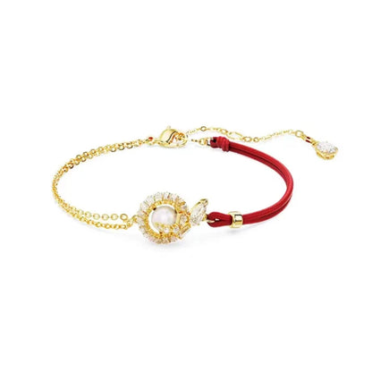 New Shoe Golden Devil's Eye Black Braided Rope Accessory Romantic Bracelet Crystal Gift