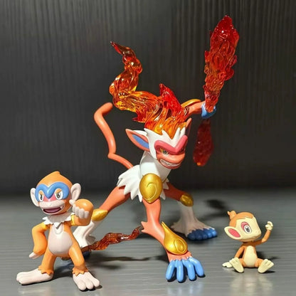 Evolution Line Pokemon Charmander Bulbasaur Squirtle Greninja Anime Action Toy Figures Doll Model Colletion Toys For Children