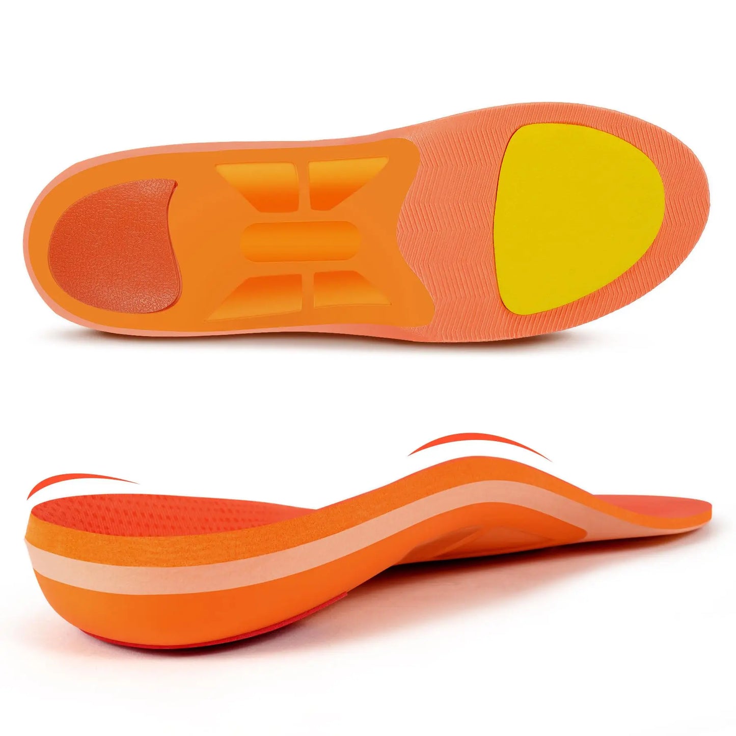 Plantar Fasciitis Pain Relief Men Orthotics Shoes Insole Arch Support Work Boot Inserts Flat Feet Women Heel Spur Absorb Shock