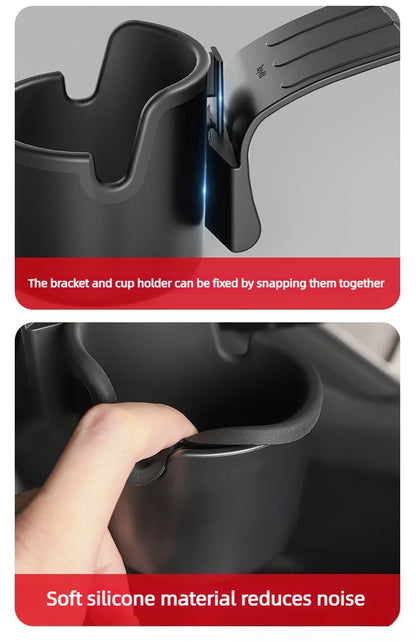 For New Tesla Model Y Juniper 2025+ Model 3 Highland 19-25 Dashboard Water Cup Holder Car Instrument Panel Tidying Phone Holder