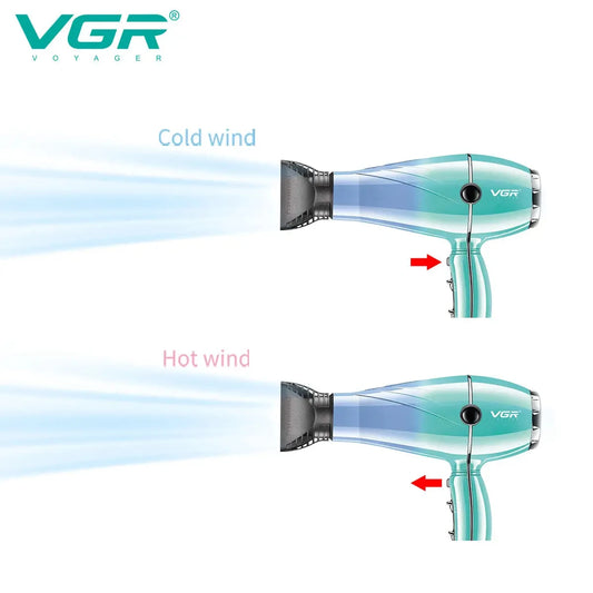 VGRV-452 professional hair care hair dryer 2000-2400W super strong wind power dormitory home negative ion hair care styling wind