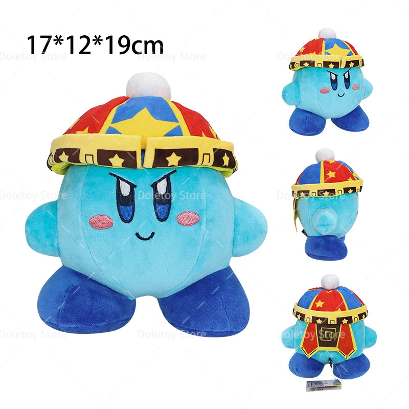 HOT Kirby Plush 25 Styles Kawaii Star Kirby Grey Ghost Kirby Pink Blue Green Red Plush Toy Cute Heart Kirby Doll Birthday Gift