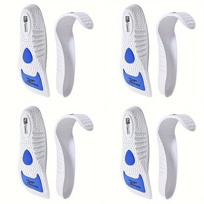 1/4/8Pairs Sports Insole Orthotic Arch Support Flatfoot Running Insoles for Shoes Sole Orthopedic Insoles For Feet Ease Pressure