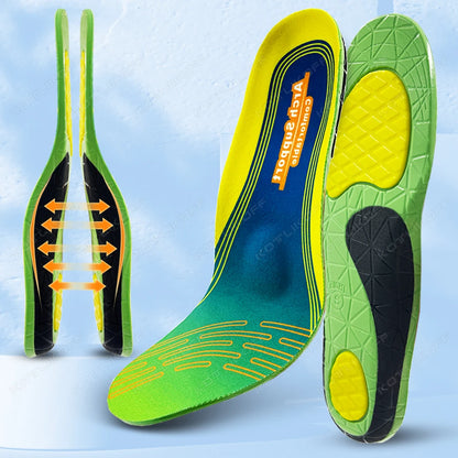 Gel Insole Silicone Orthopedic Sport Insoles Foot Care For Feet Arch Support Shoes Sole Shock Absorption Pads Orthotic Insert
