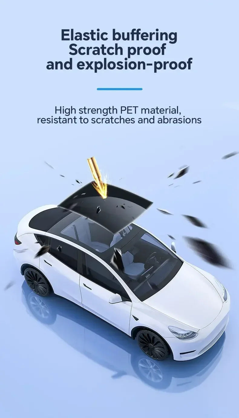 for Tesla Model 3 UP Pre-cut Car Window Privacy Tint Film Solar UV Protector Mirror Films Summer Accessories Windshield Stickers