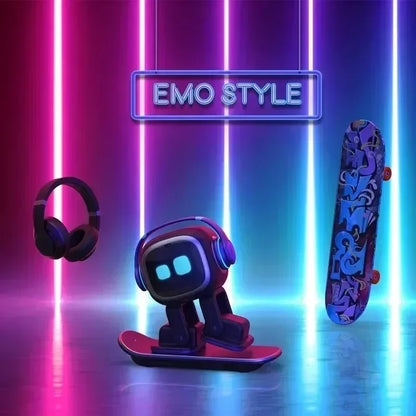 EMO Robot Toy Desktop Pet Intelligent Ai Electronic Accompanying Decoration Electronic Advanced Smart Pet Children's Toys Gift