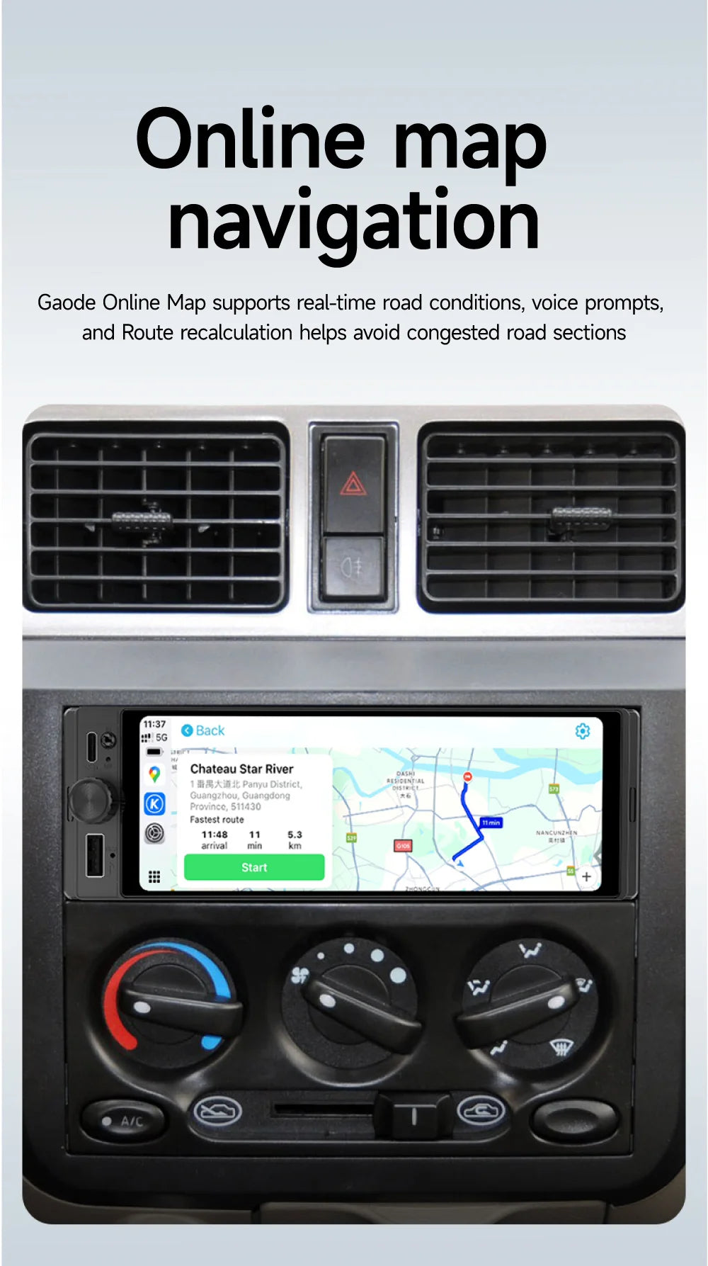 JIUYIN D23M 6.28 inch Universal Car Radio 1 Din Carplay Wireless Android Auto Car Multimedia HD IPS Touch Screen USB TYPE-C BT