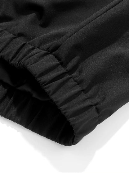 Men's Jacket, Casual Sports Jacket, Multi-Zip Pocket Jacket, High-Quality Windproof, Waterproof, Wear-Resistant and Breathable Fabric, Casual, Outdoor, Hiking, Mountaineering, Camping, Multi-Scenario Use, Men's Loose Jacket