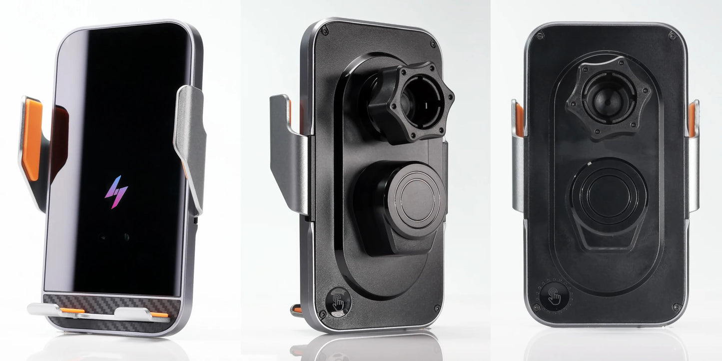 For Ford Everest 2023 2024 2025 Car Phone Holder Car Wireless Charging Mount Custom Designed Dual Phone Holder Base Accessories