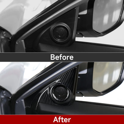 For Honda Civic 10th Gen (2016 -2021) Interior Accessories, Car Center Console Gear Shift Panel , Carbon Fiber ABS Trim Sticker