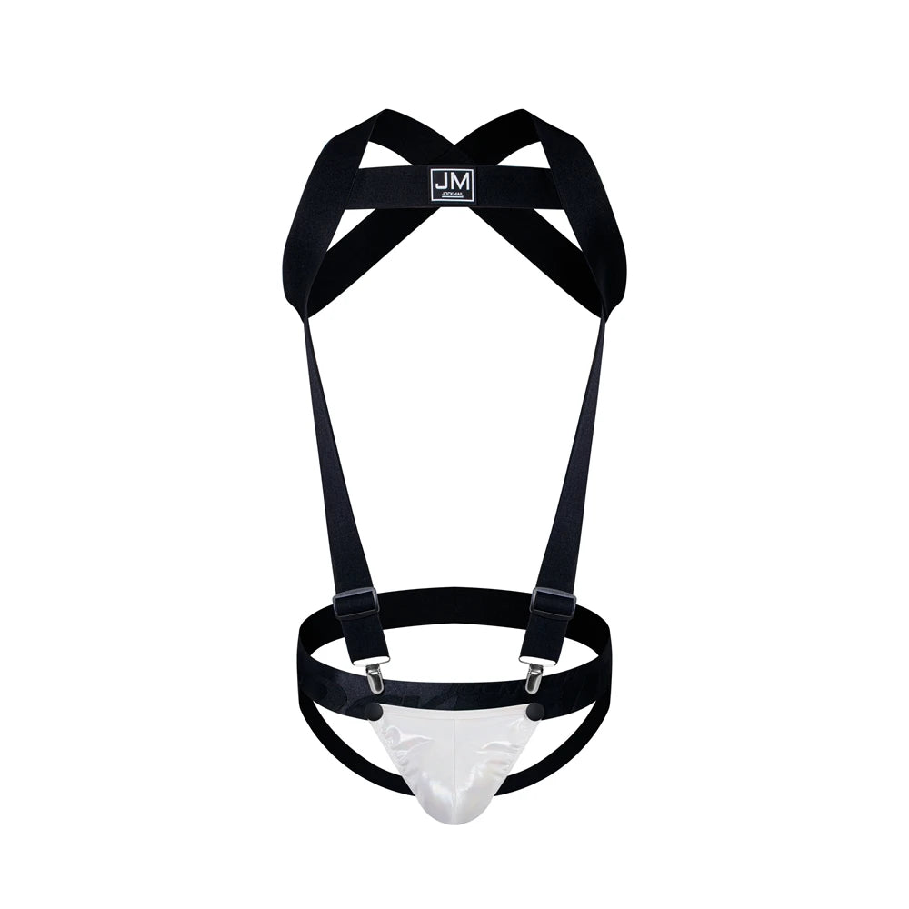 Detachable Split-type Sets Men Bodysuit Suspender Jumpsuits Jock Strap Harness Gay Underwear Jockstrap Removable Penis Pouch