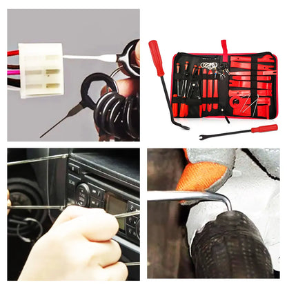 Car Tools Car Interior Disassembly Kit Panel Trim Removal Tool Car Plastic Dismantlers Hand Complete Case Tool