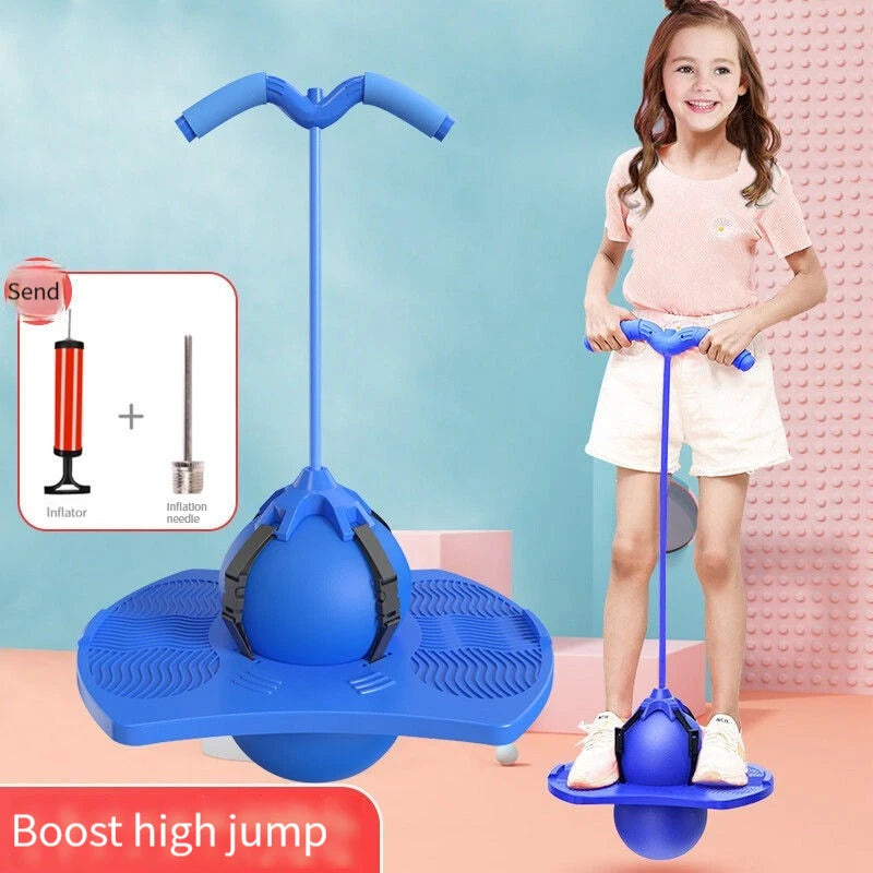 Bouncing Ball Frog Jump Long Height Exercise Equipment Increase High Jump Bouncing Ball Balance Training Equipment