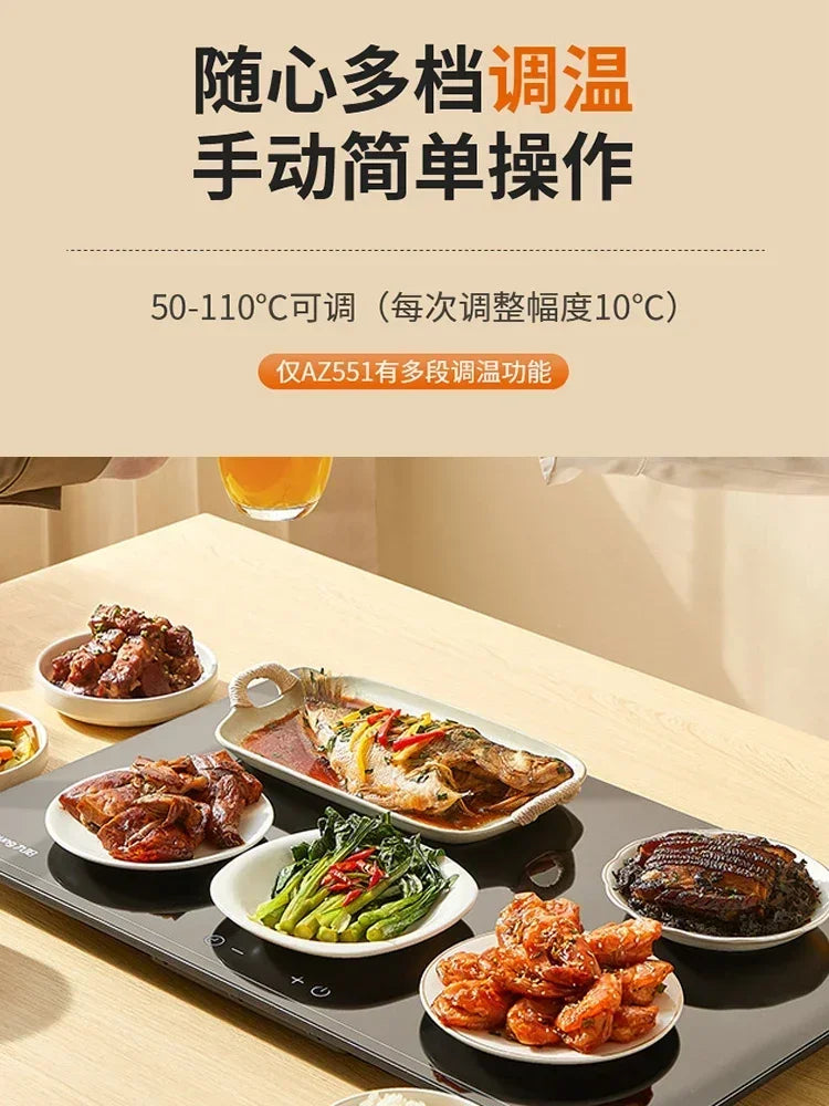220V Multifunctional Electric Beverage Warmer, Constant Temp Heating Preservation Board for Home Use LYH