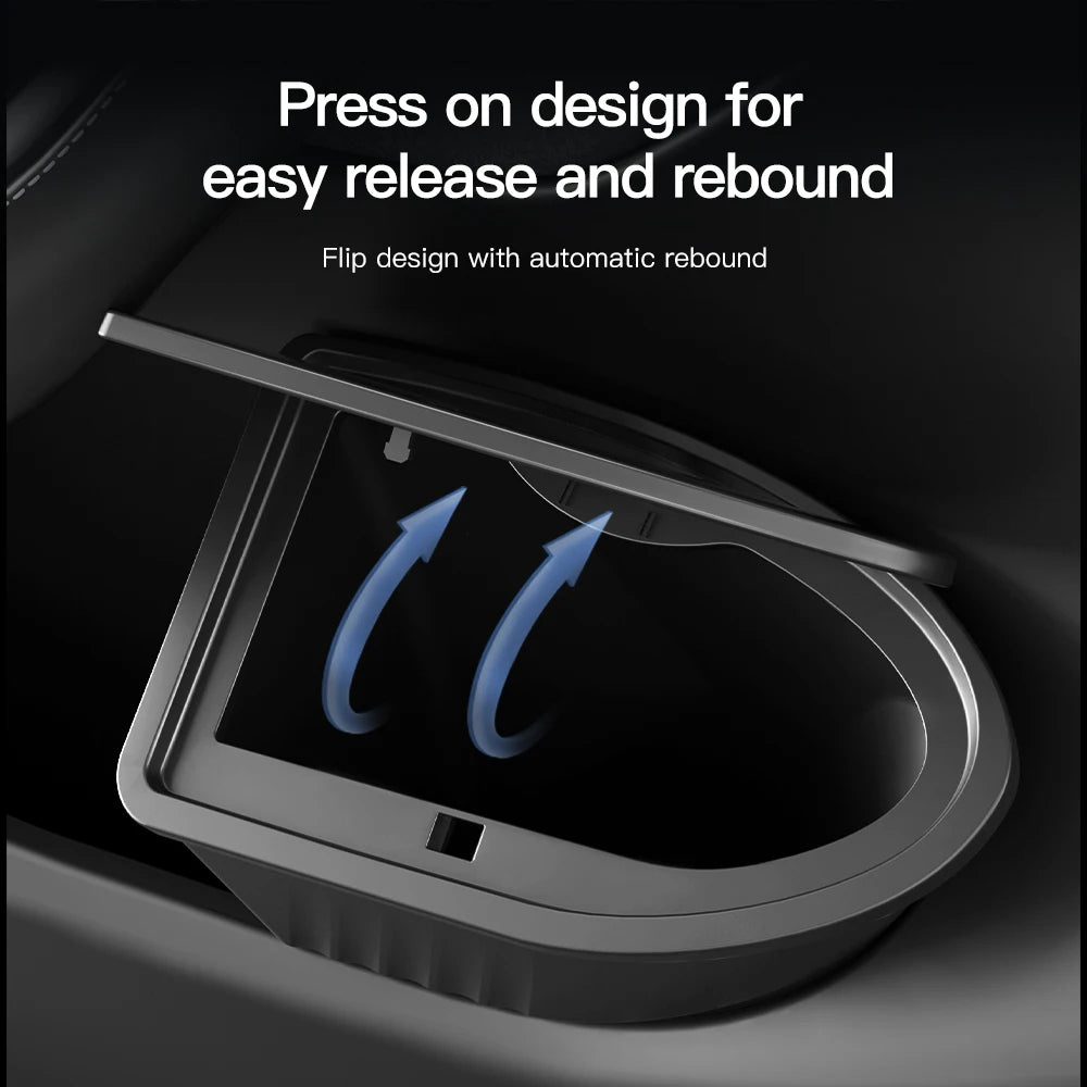 YZ  For Tesla 2025 Model 3 Y Highland Juniper Door Storage Box Tesla Door Trash Can Interior Storage Modification Accessories