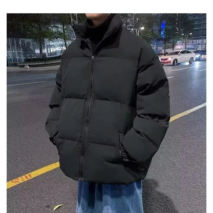 Semir Down Jacket Men's 2025 Winter New Three proof Short Couple Bread Jacket Warm and Comfortable Thick Coat