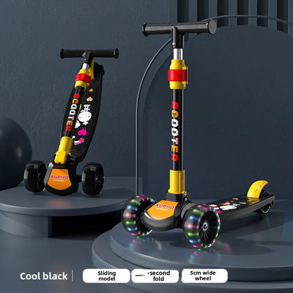 Children’s scooter for 14-year-olds:suitable for boys and girls, designed to help children develop their sense of balance