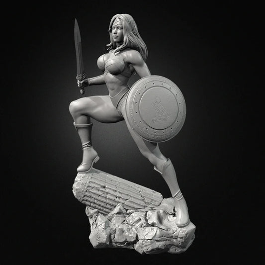 The height of man 38mm 50mm 75mm Resin model kits colorless and self-assembled TD-7499 /3D