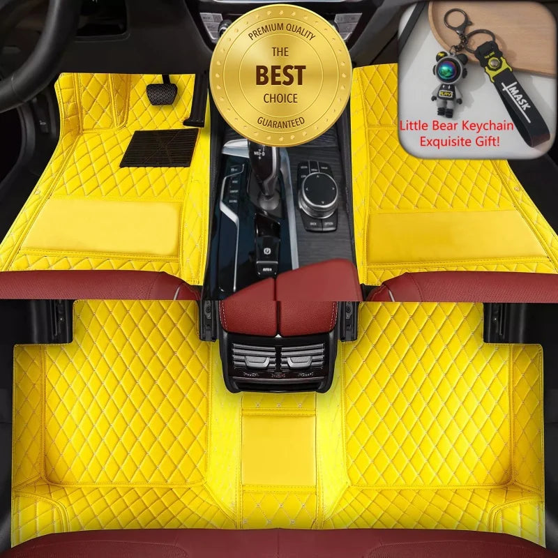 Customized Fit for Foton Tunland V7 Car Floor Mats Car Accessories Tailored Waterproof Auto Carpet Mats Left/Right-hand Drive