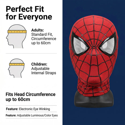 New Amazing Spider-Man 2 Handcrafted High-Quality Mask Spiderman Garfield's Version Of Peter Parker For Halloween Christmas Gift