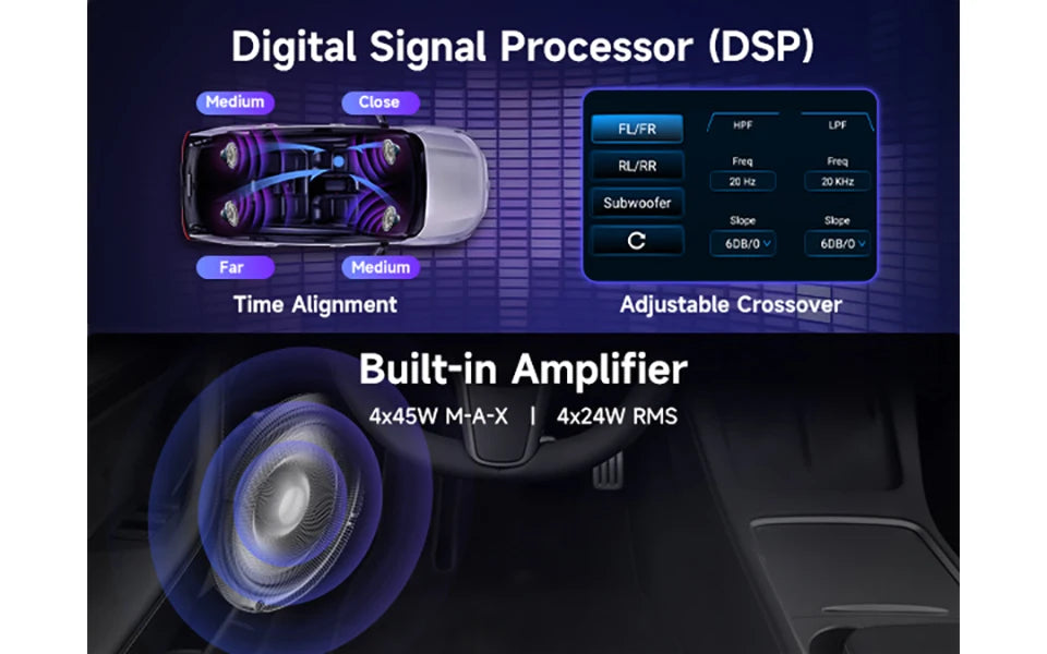7 inch 2Din Android Car Multimedia Player Carplay Screen Android Auto Bluetooth Radio Double 2 Din Car Stereo A5 A5L Atotozone