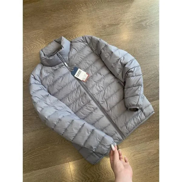 Ultra-Value Ultra-Light 90 down Cotton Men's Stand Collar Warm Coat Standard Fit Short Style Spring Youth Trend Bamboo Brand