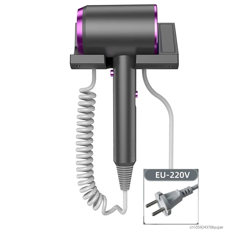 2026 High-Speed Hair Dryer 1600W, Hotel, Non Perforated Wall Mounted High-Power Non Perforated Bathroom, Bathroom, 220v