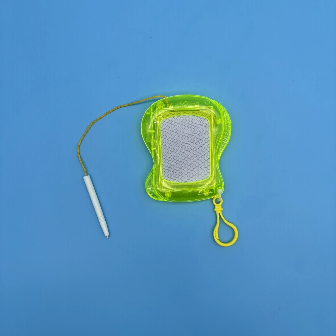 Creative mini magnetic writing board handwriting board children's drawing board carabiner exquisite cute toy pendant