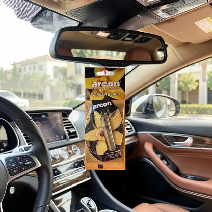 Strong Scent Car Air Freshener Gel with Refillable Cartridges for Long Term Use in Automotive Settings